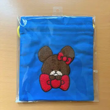 곰돌이 학교 헬로키티 사가 자수 복조리