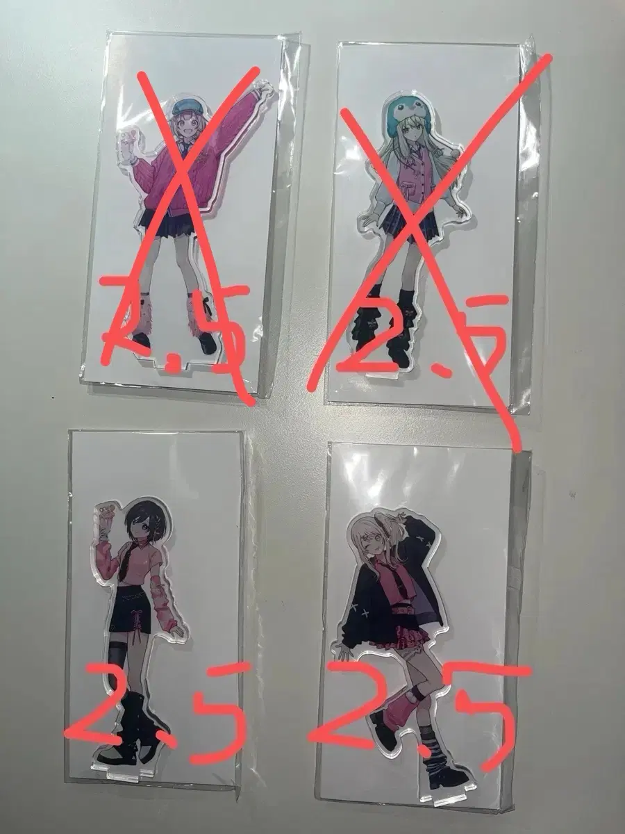 네고O/프세카 메로파레 아크릴스탠드 오오토리 에무 쿠사나기 네네 시노노메 에나 아키야마 미즈키 프로젝트세카이