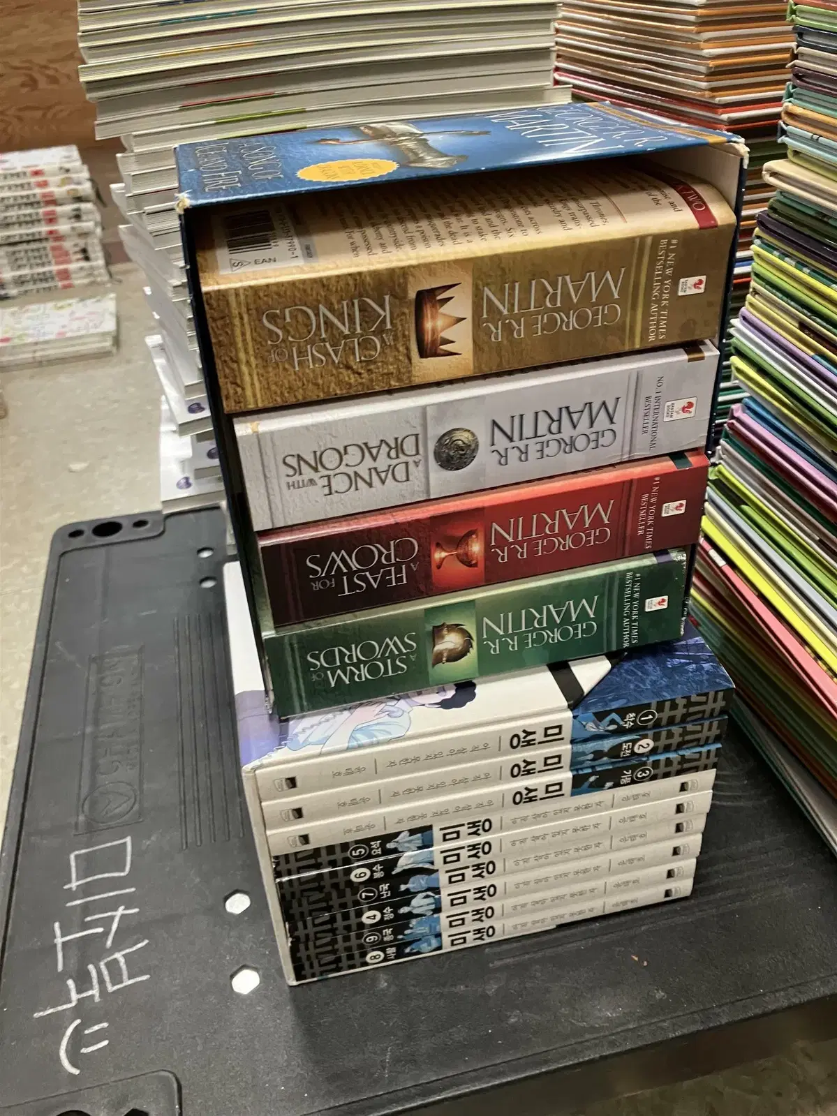 Game of Thrones: A Song of Ice and Fire 본탐북스 4권 세트 영어소설원서 중고책