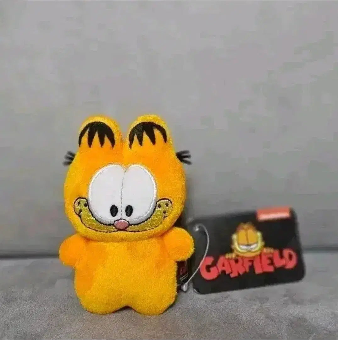 정품 가필드 스탠딩 10cm 키링 인형