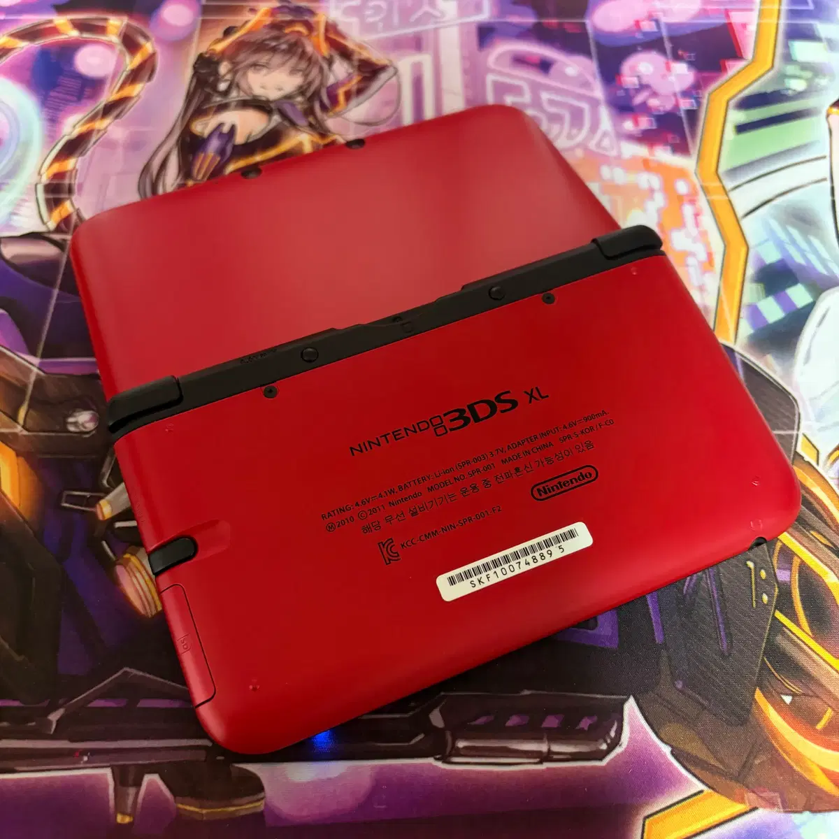 닌텐도 3DS XL 레드/블랙 게임기 SSS급