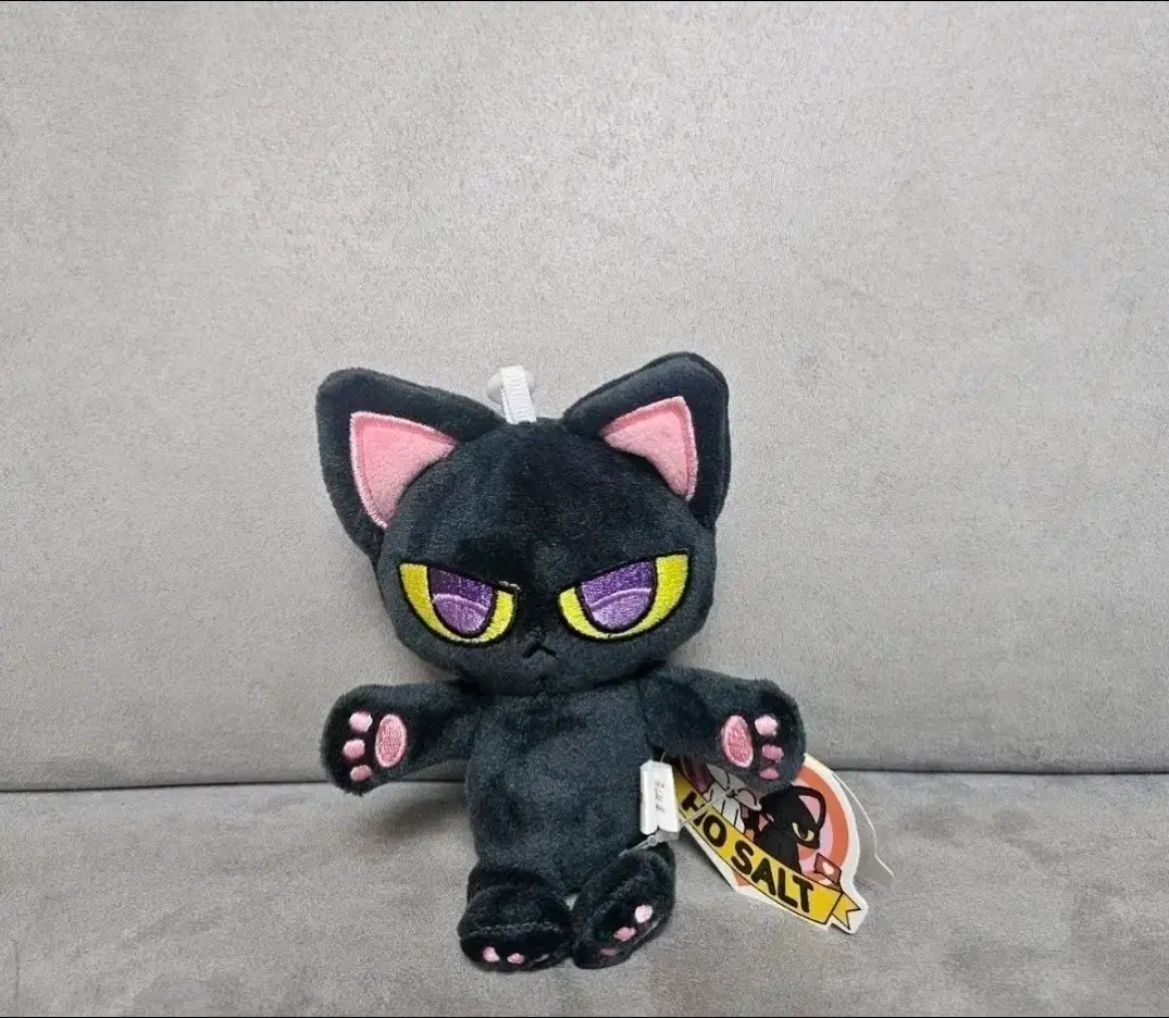 호소금 고양이 13cm 키링 인형