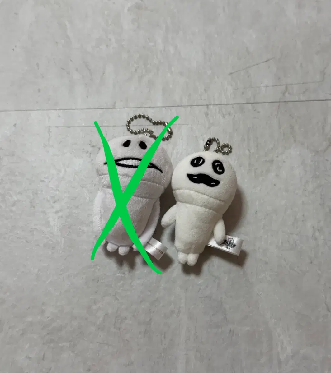 나메코 인형 가챠 키링