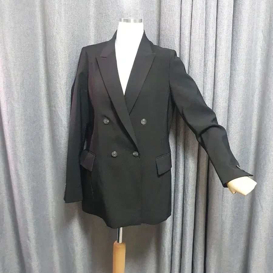 77패드 고급 더블 자켓