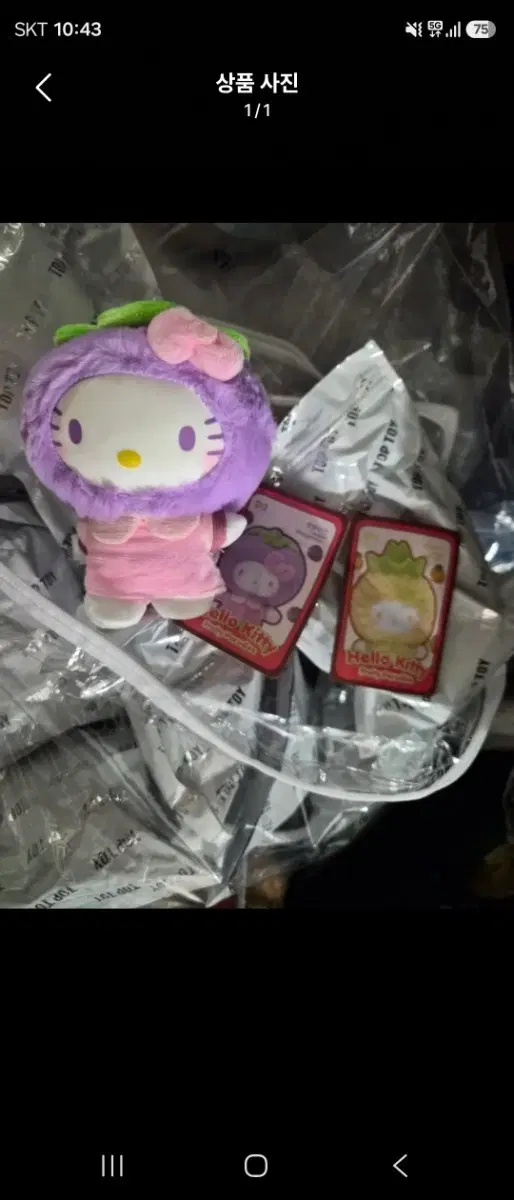 산리오 향기나는 키티아형 과일시리즈