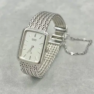 [ 작동품 ] SEIKO 여성용 손목시계 쿼츠 실버 메쉬 벨트