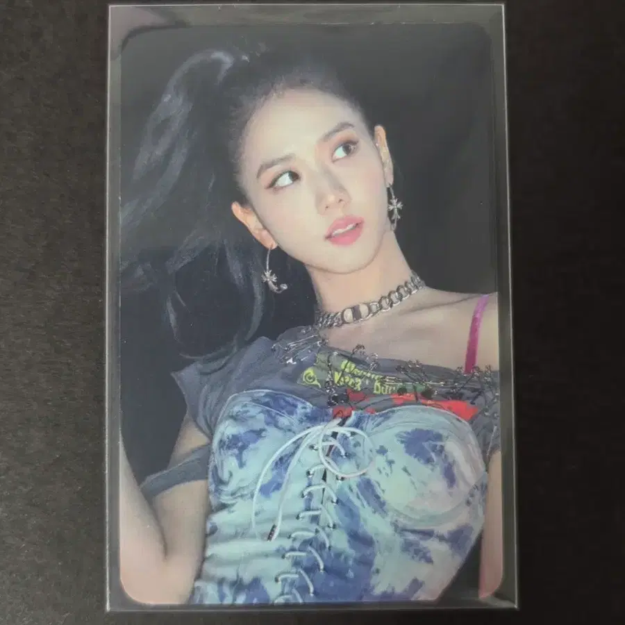 지수 jisoo 블랙핑크 블핑 포토카드 포카 jennie 4+1 케타포 K4U 더앨범 포토북