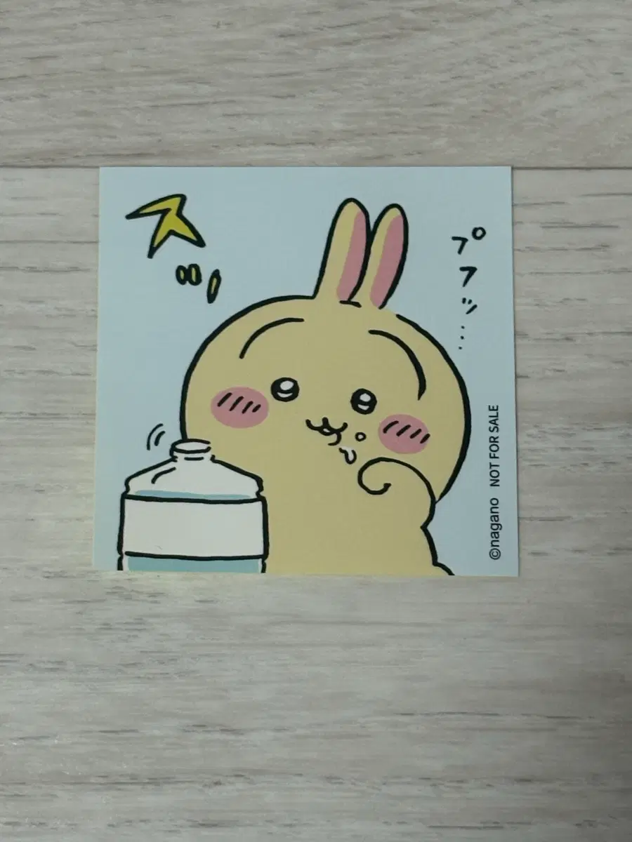 먼작귀 치이카와 우사기 노벨티 씰 스티커