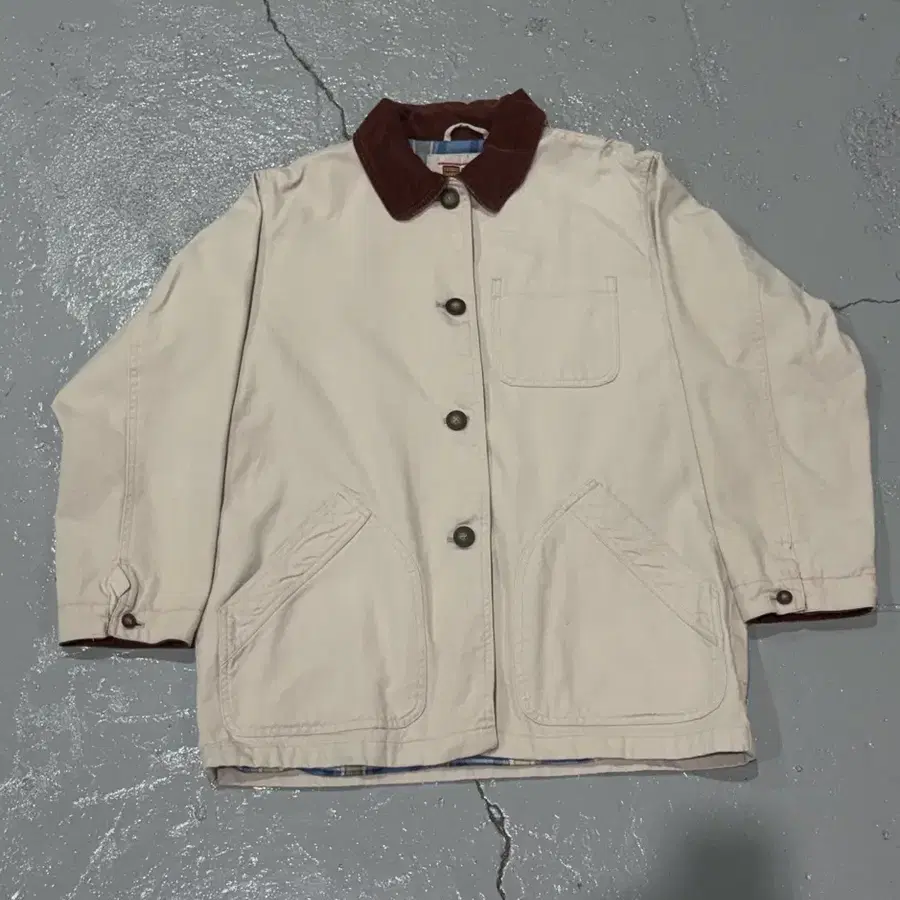 FADED GLORY USA 빈티지 커버올 워크 웨어 자켓