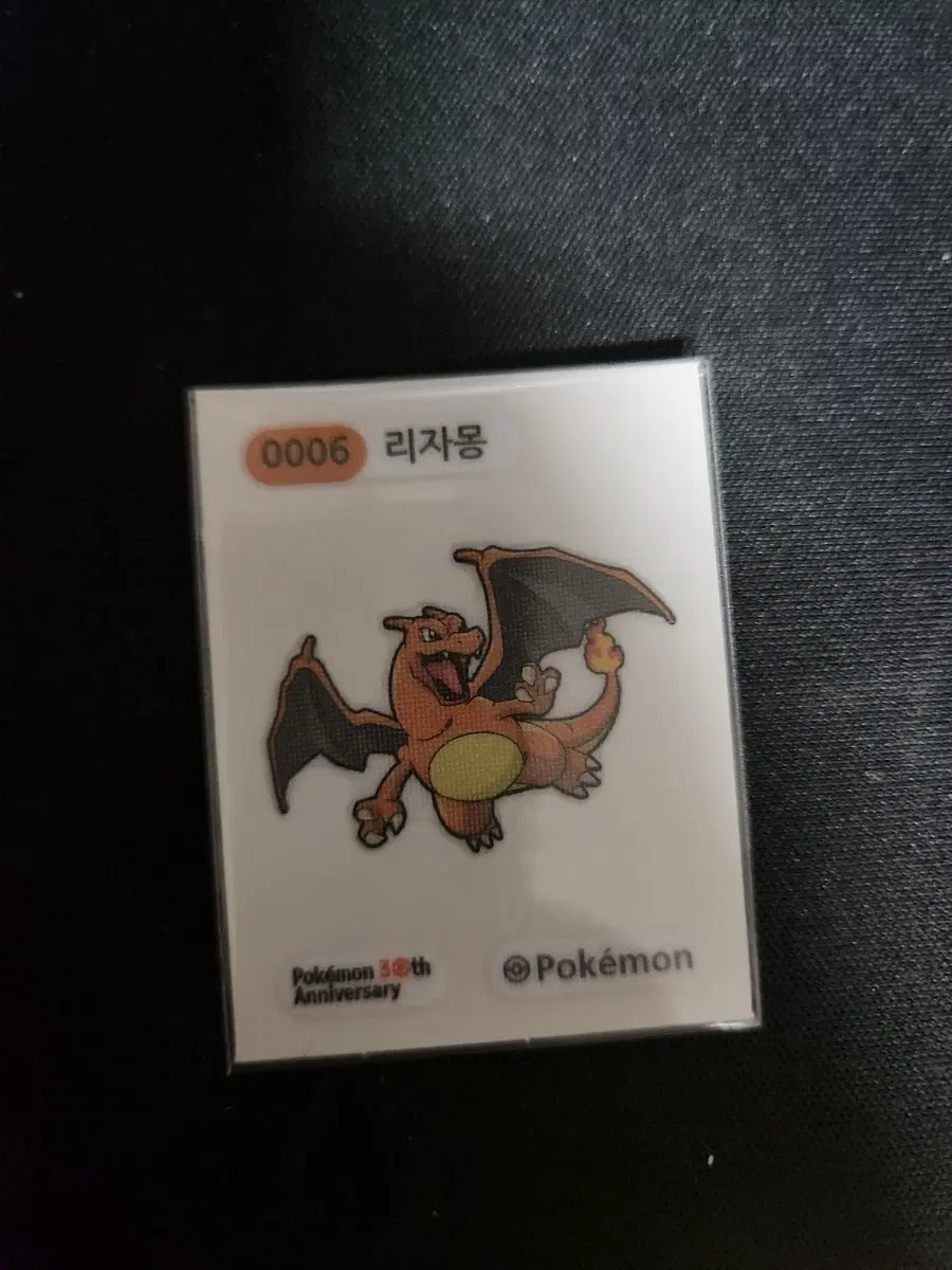 포켓몬 30주년 리자몽 띠부씰
