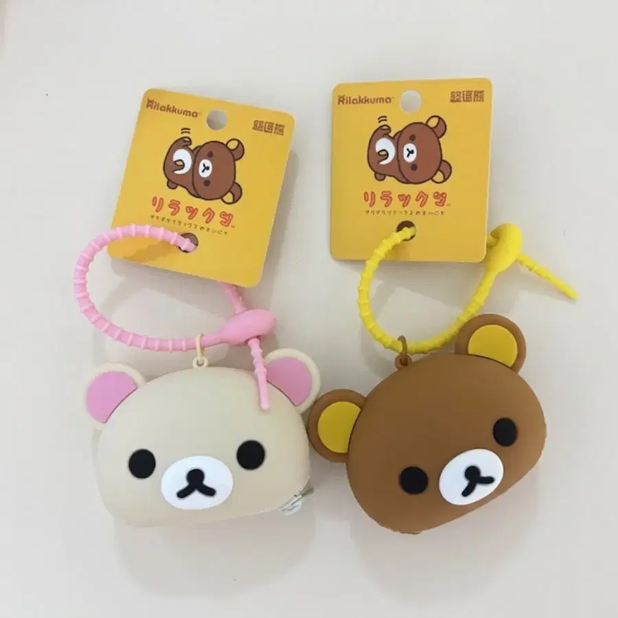 리락쿠마 코리락쿠마 실리콘 동전지갑 파우치