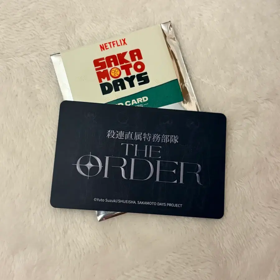 [사카모토데이즈] 오더 카드 나구모 판매합니다