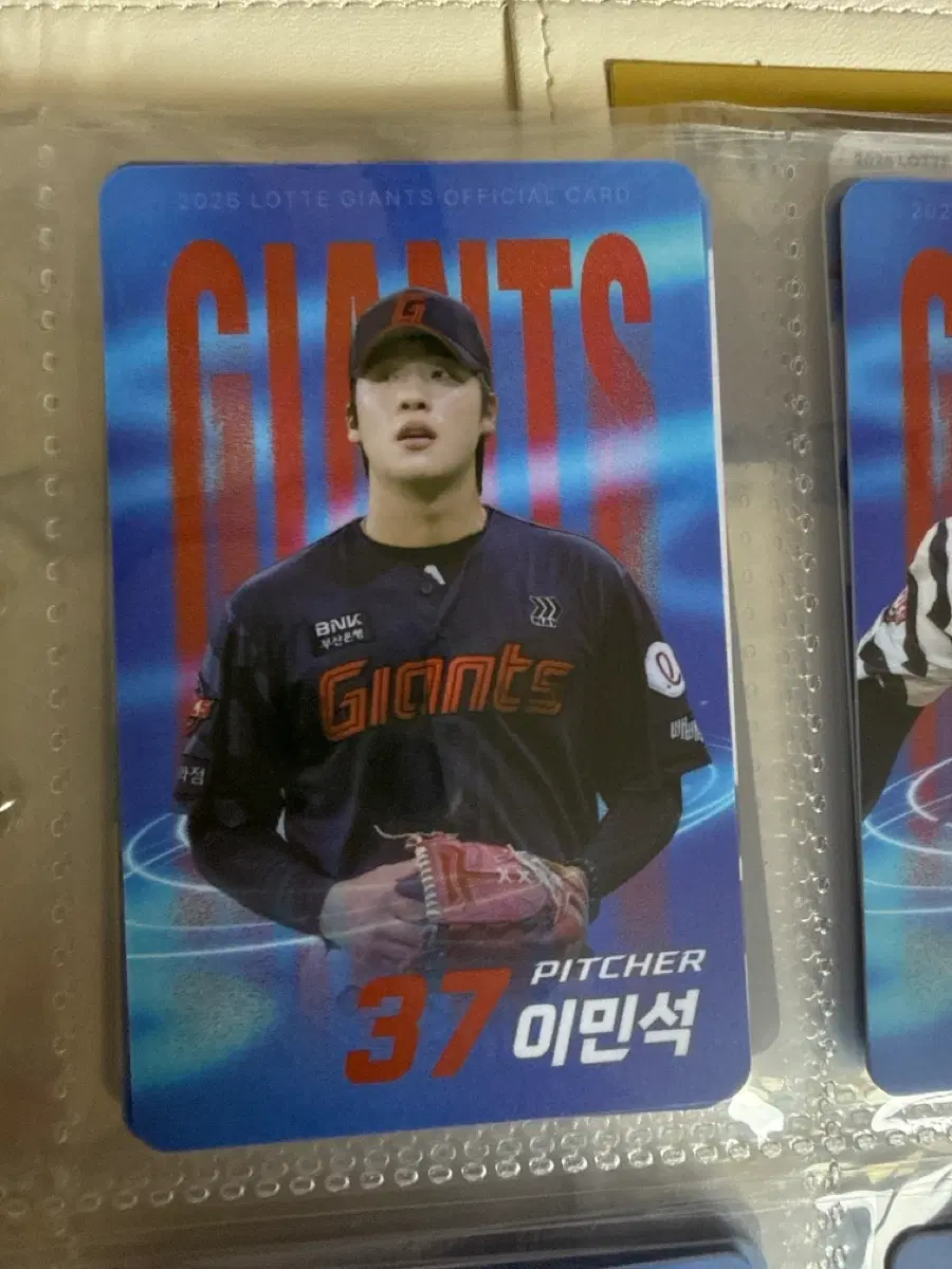 롯데 자이언츠 이민석 포토카드