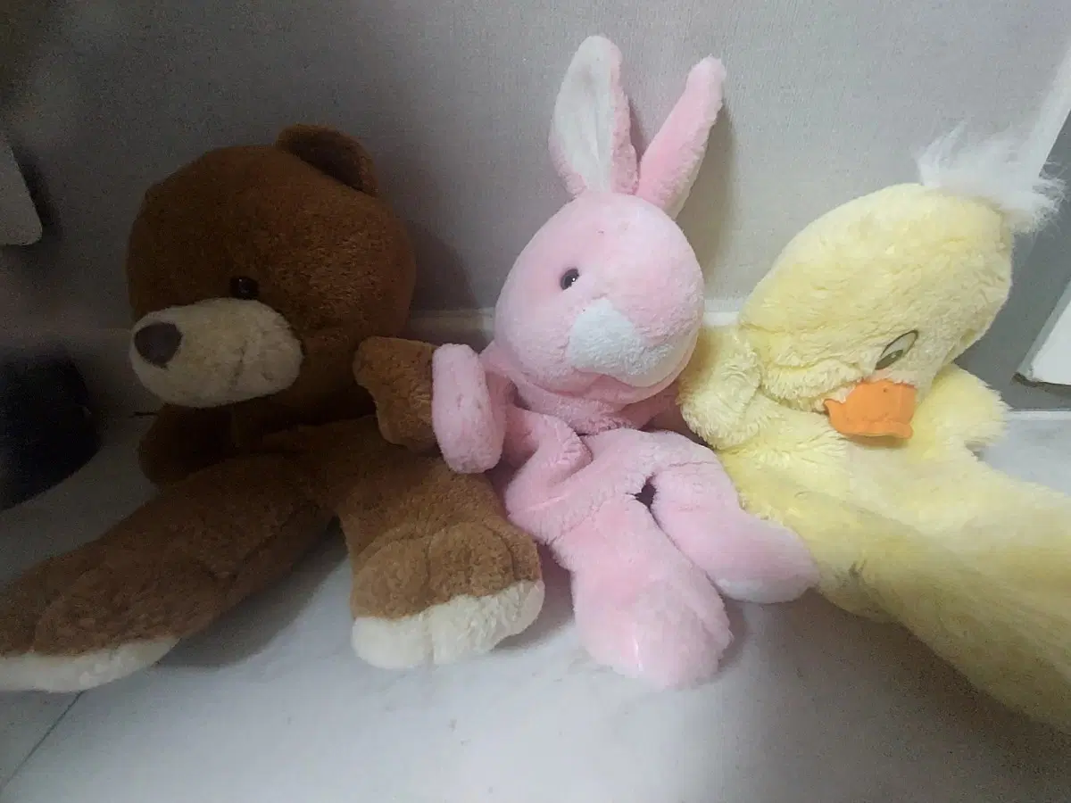 손인형 3종 동물 손인형 역할놀이