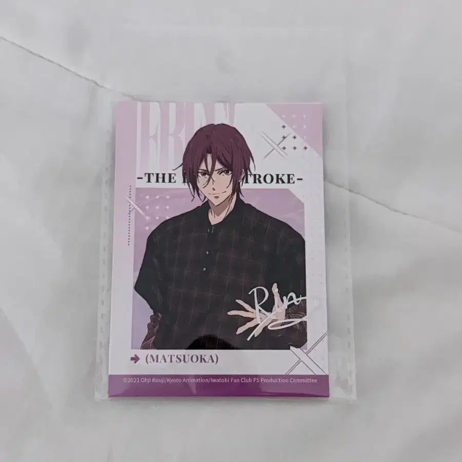 Free! 프리 10주년 마츠오카 린 체키카드