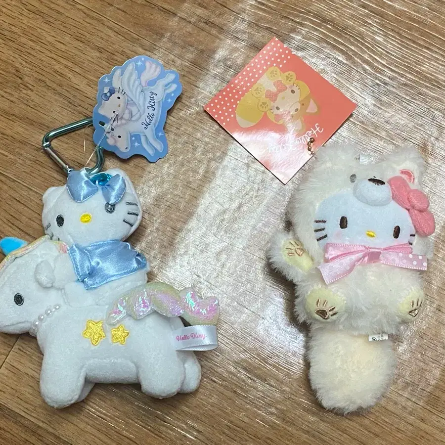 키티 인형 키링