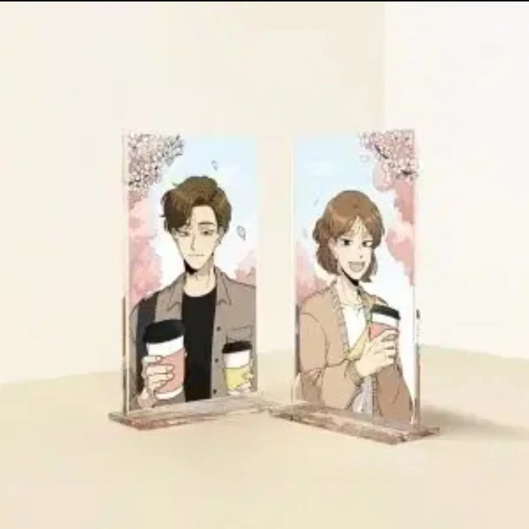 동트는로맨스 서광채 동새벽 네이버웹툰 굿즈 아크릴 스탠드 벚꽃