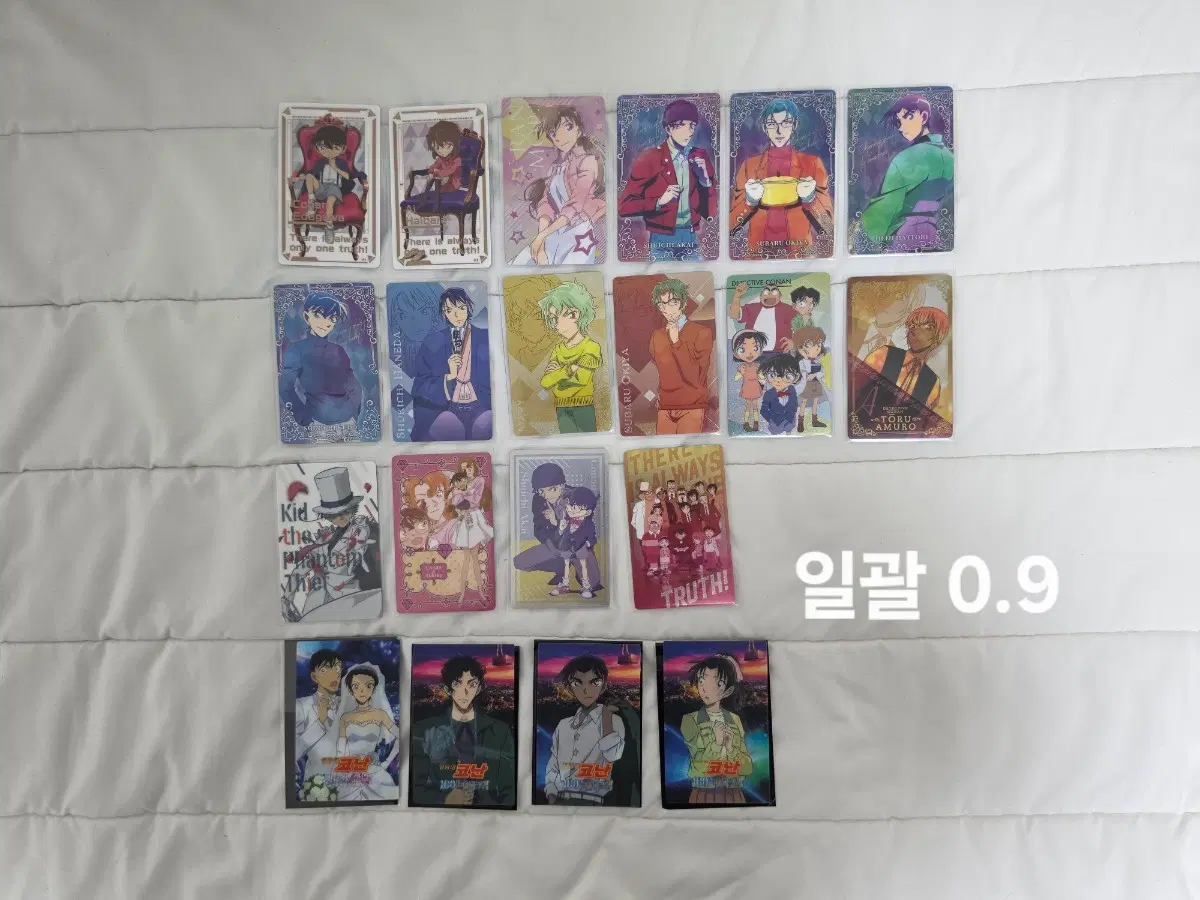명탐정 코난 엔스카이 메탈릭 홀로그램 카드 극장판 포토카드 괴도키드