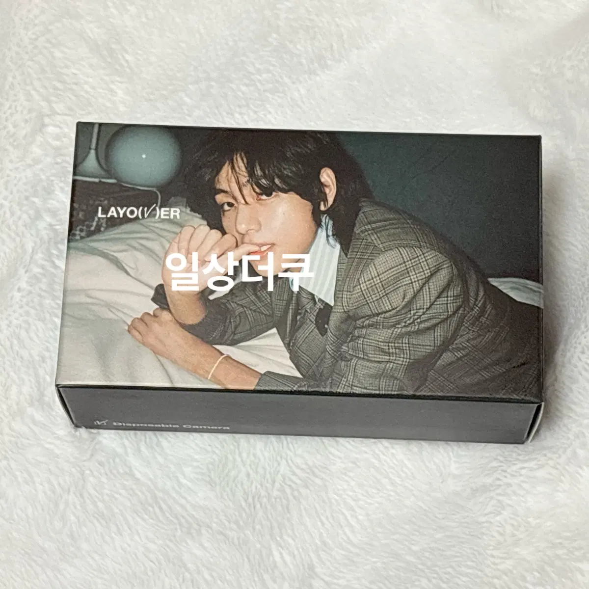 방탄소년단 BTS 뷔 V LAYOVER 레이오버 일회용 필름 카메라