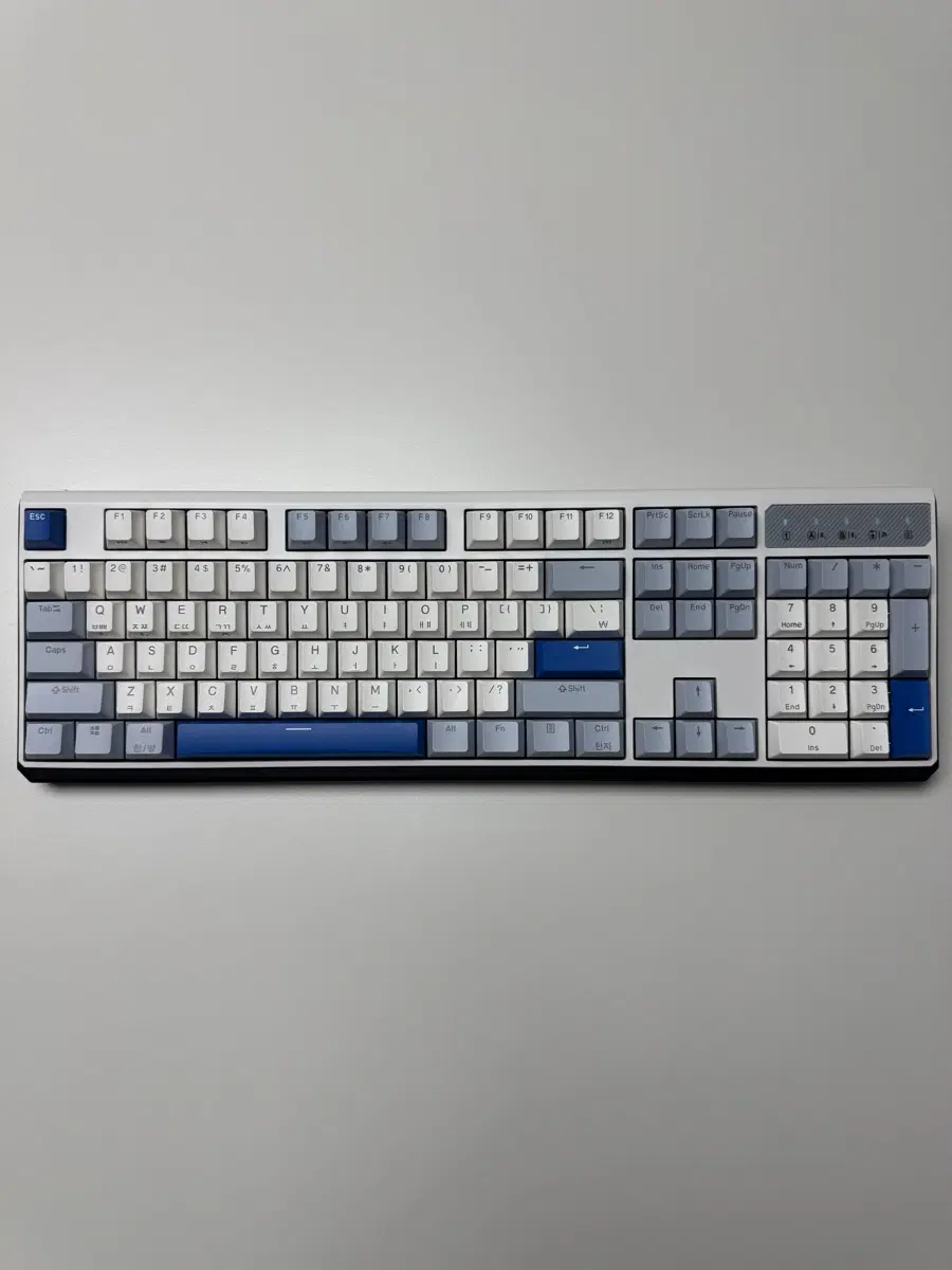 듀가드 DURGOD K610W 기계식 키보드 에코 블루