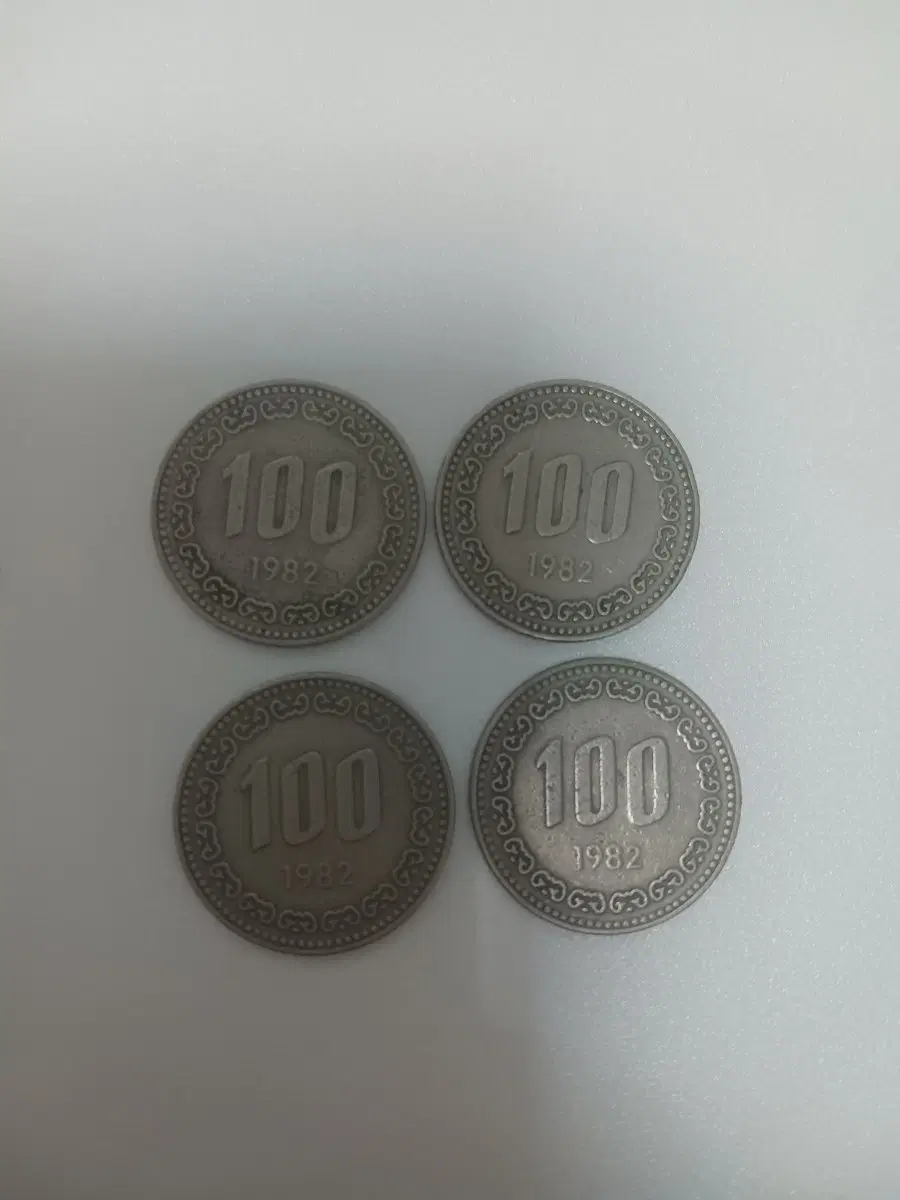 100원1982년동전