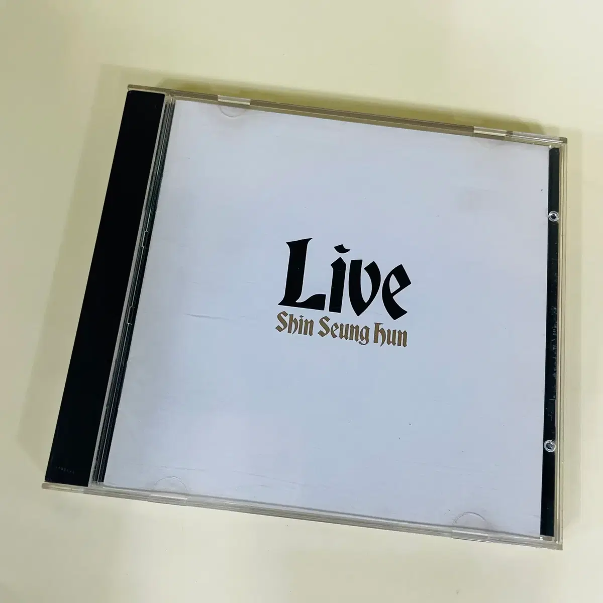 [중고음반/CD] 신승훈 Live Shin Seung Hun 라이브앨범