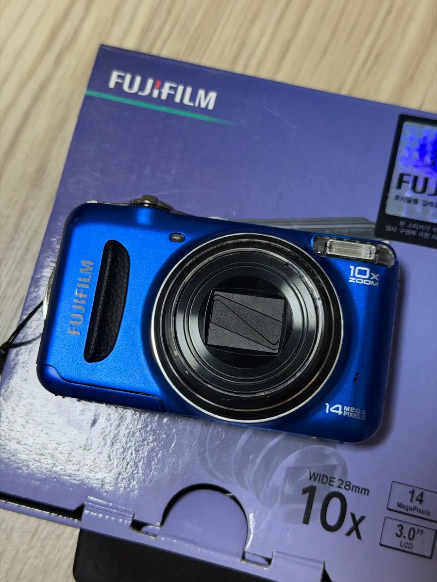 후지필름 파인픽스 t300 fujifilm finepix t300 블루 + 배터리 3개