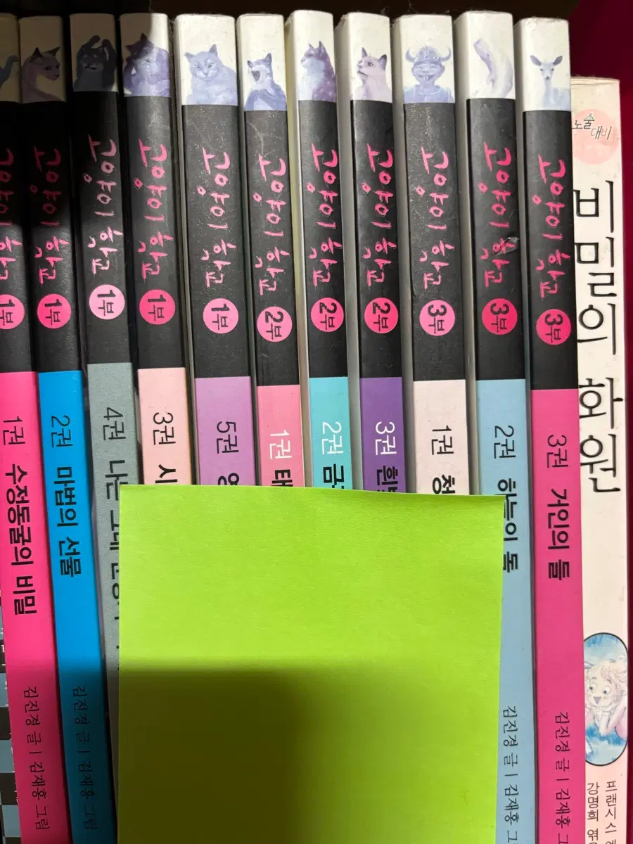 고양이 학교 소설 책