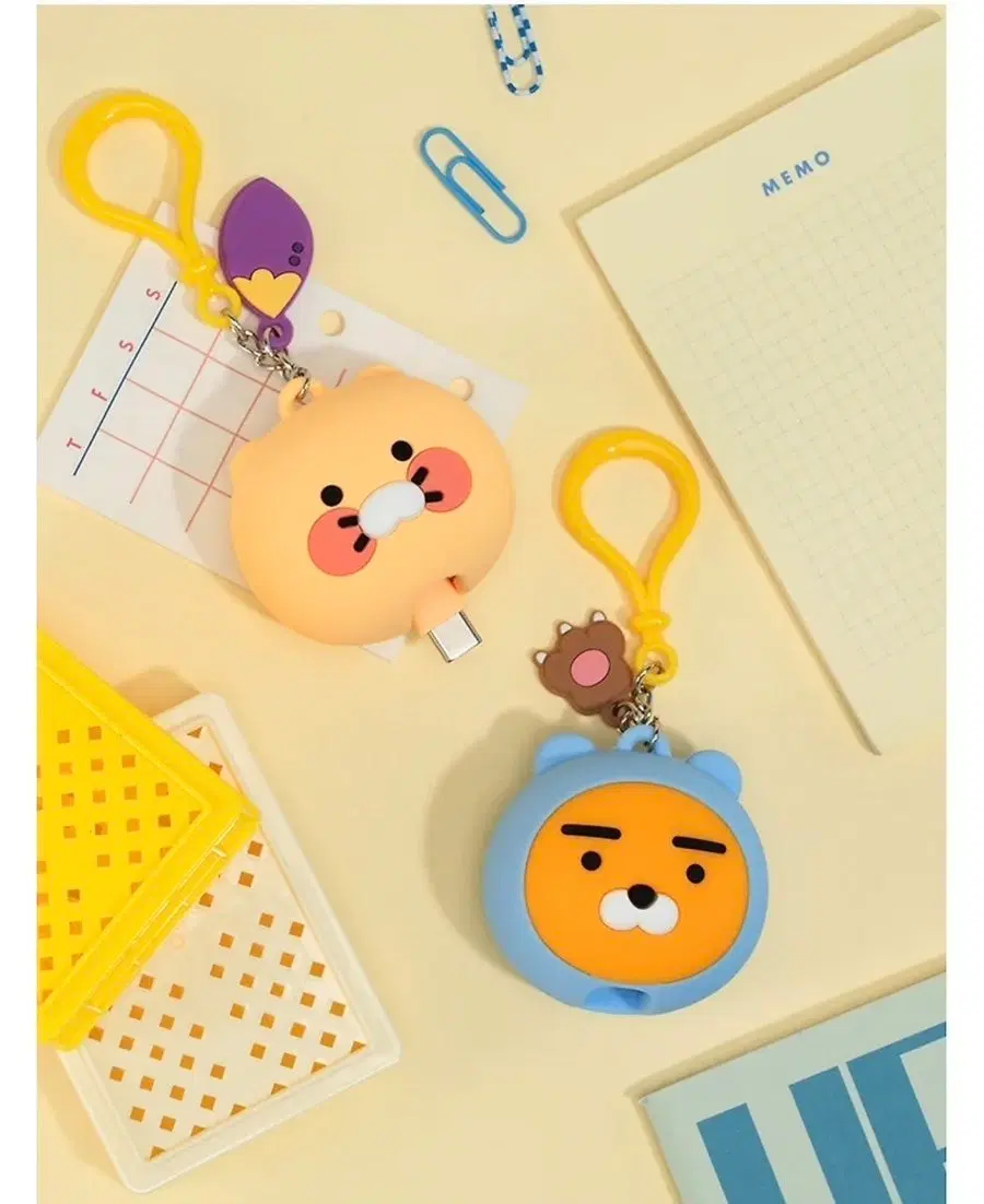 춘식이 카카오프렌즈 땡글이 애플워치 도킹형 보조배터리 1200mAh