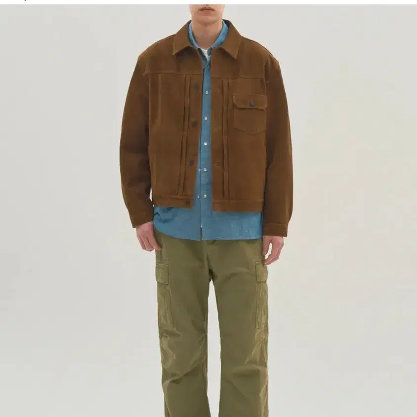 인더로우 스웨이드 레더자켓 2사이즈