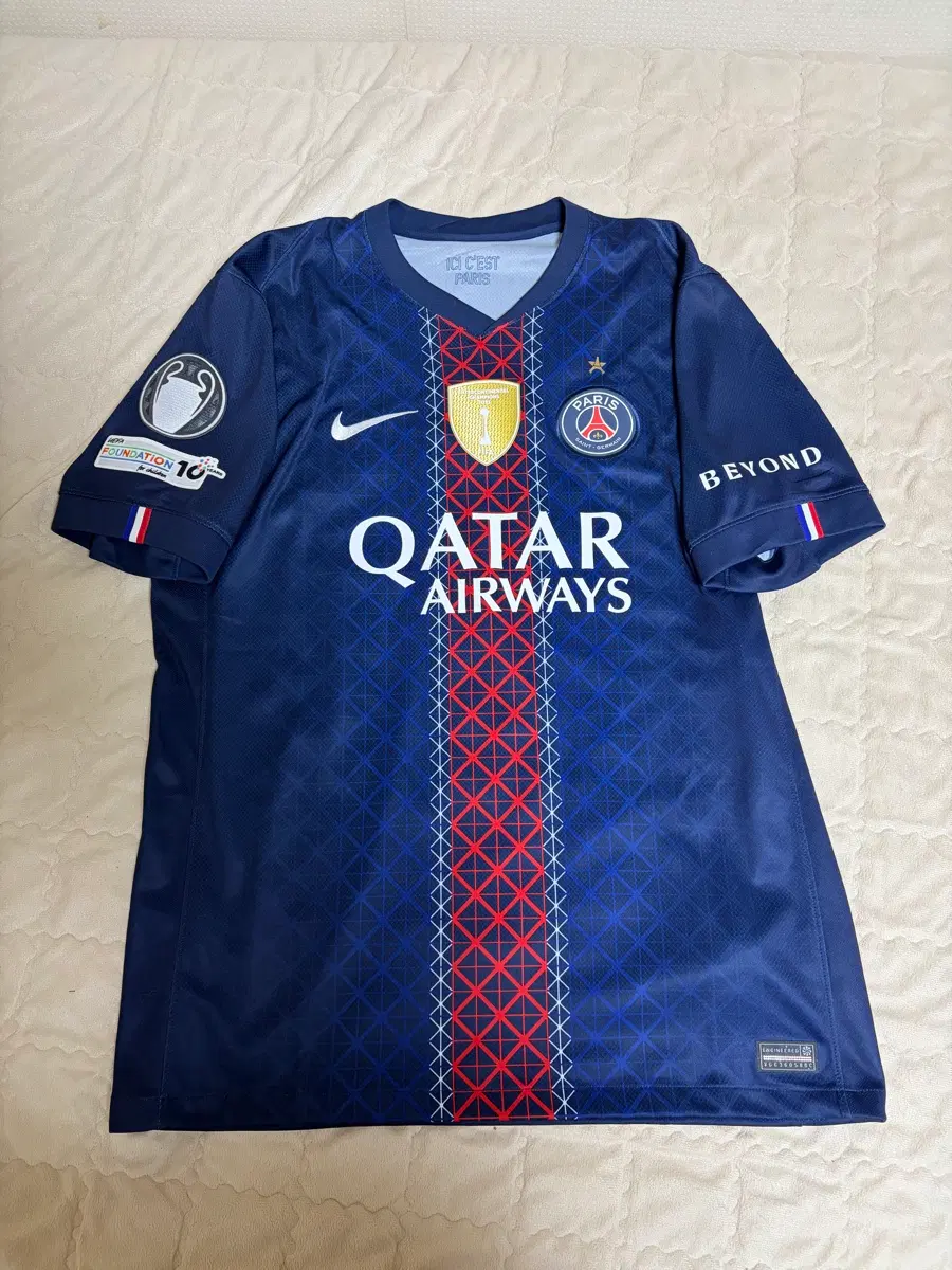 25/26 PSG 흐비차 챔스 풀마킹 유니폼(L)