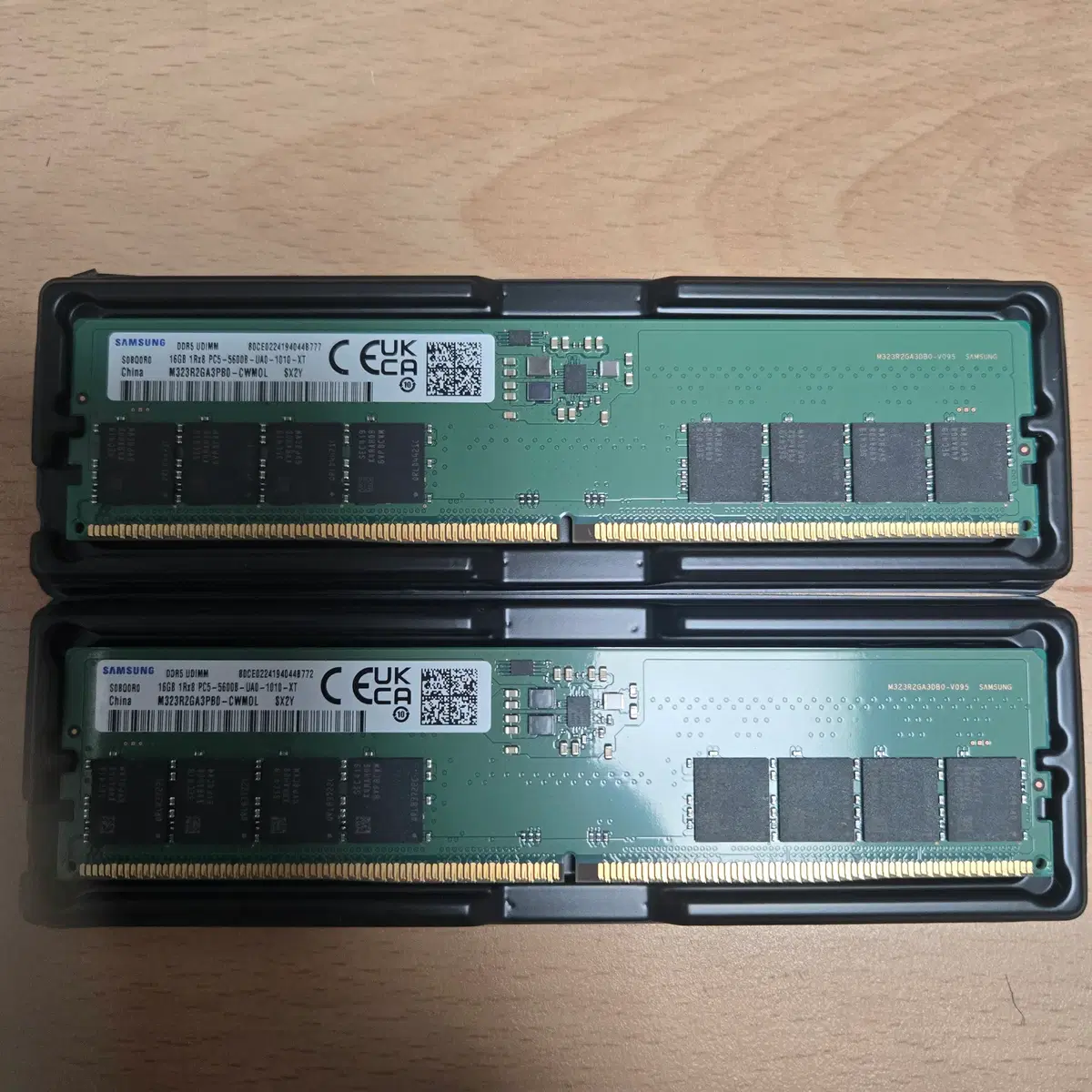 DDR5 5600 16GB 메모리 2개가 1세 memtest86 pass