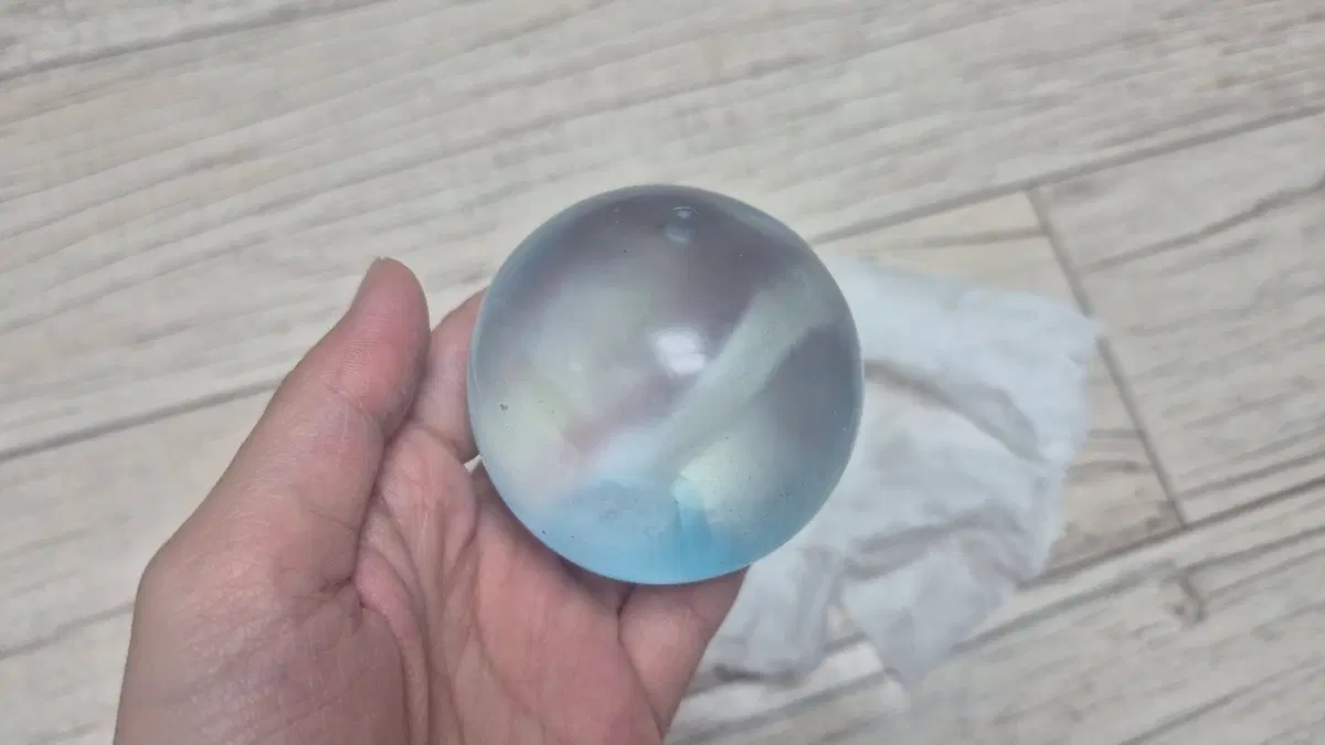 알리 하늘색 말랑이 슬랑이