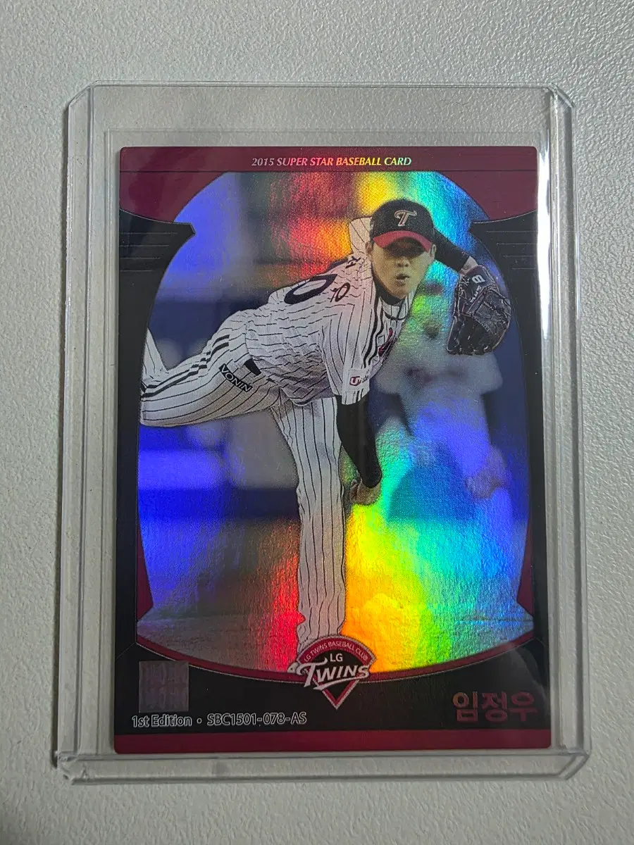 2015 kbo 슈베카 임정우 포토카드 판매 엘지트윈스