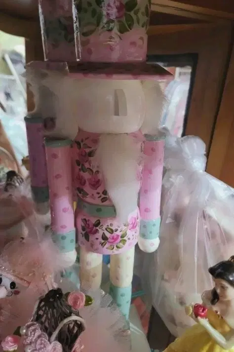 수입 쉐비 너트크래커 호드까기 장식