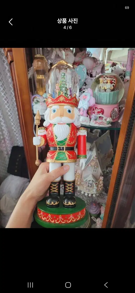 오르골 호두까기인형 장식품 수입