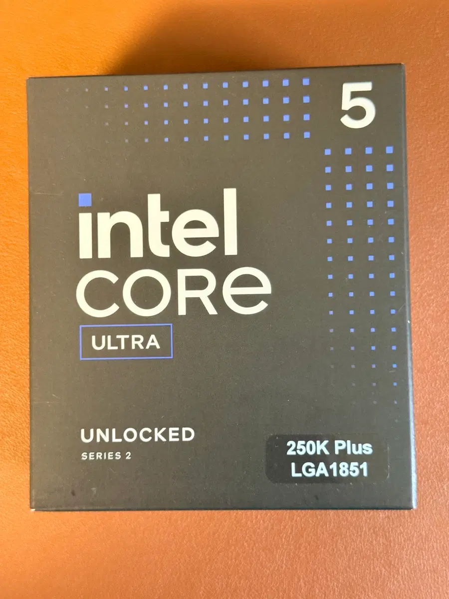 인텔 코어 울트라 5 250K Plus CPU(새상품)