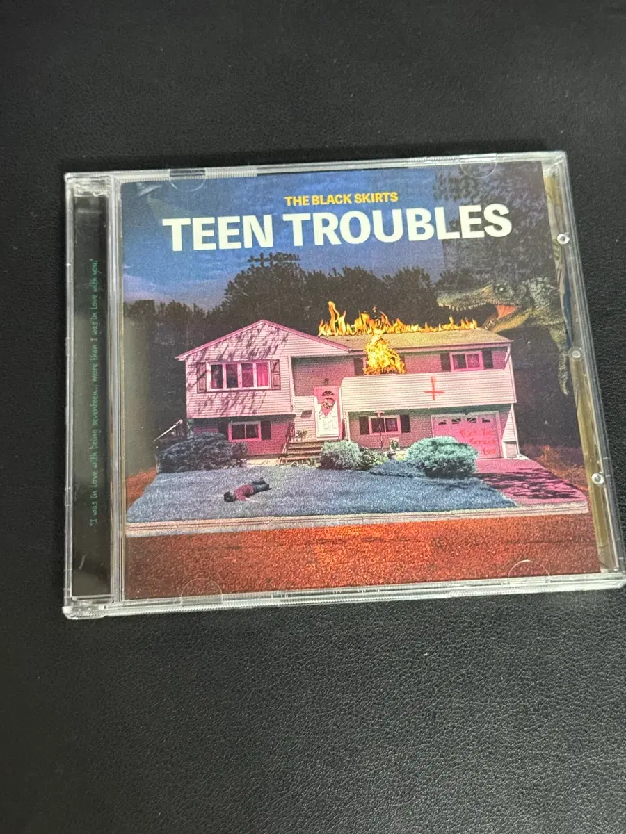 초판 검정치마 틴트러블스 한정 teen troubles cd