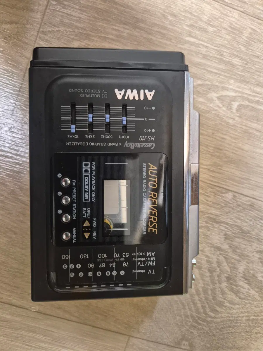 AIWA HS-J10 카세트 보이 외관상태좋음
