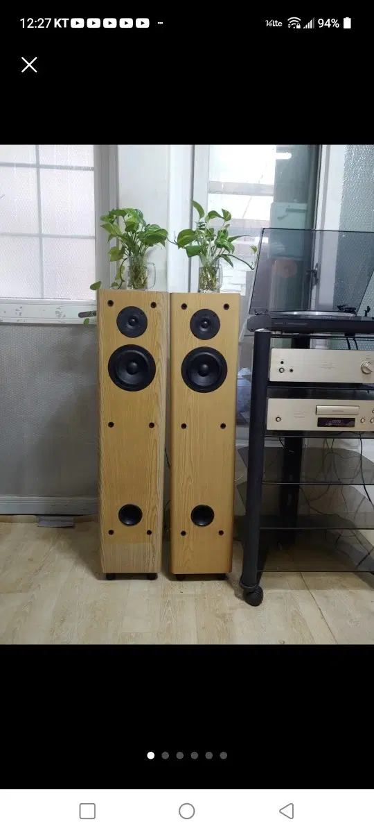 인켈 SLP-7 톨보이 스피커 (MAX 100W+100W)