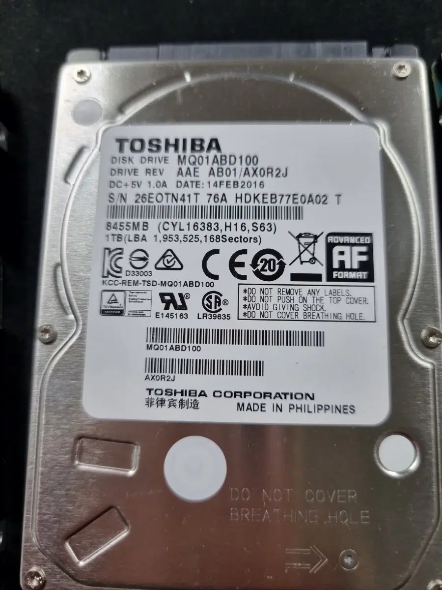 HGST HDD 1TB 7200RPM H2T10003272S