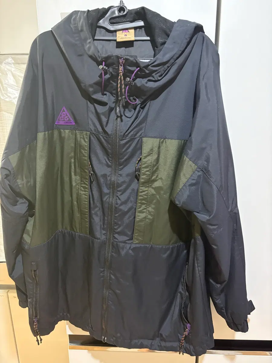 나이키 ACG 아노락 자켓 블랙 카키