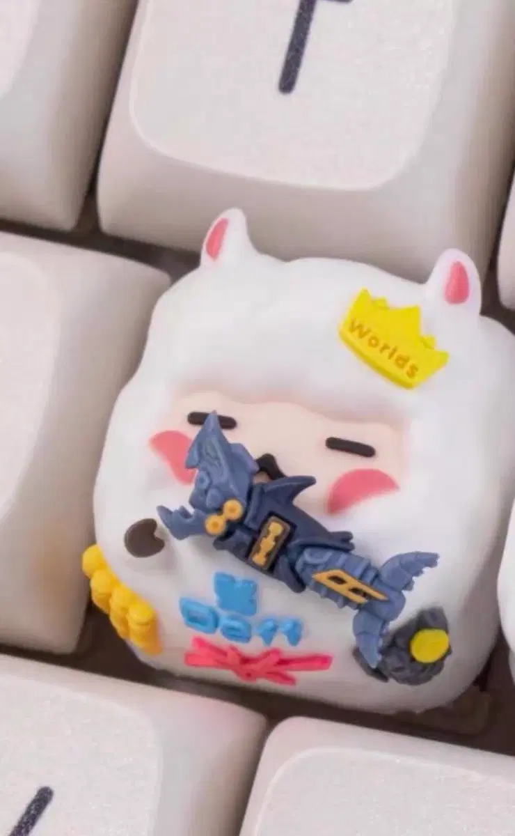 델라키 PAKI 월즈 에디션 로켓 키캡 구합니다 deft 키캡 jinx della key