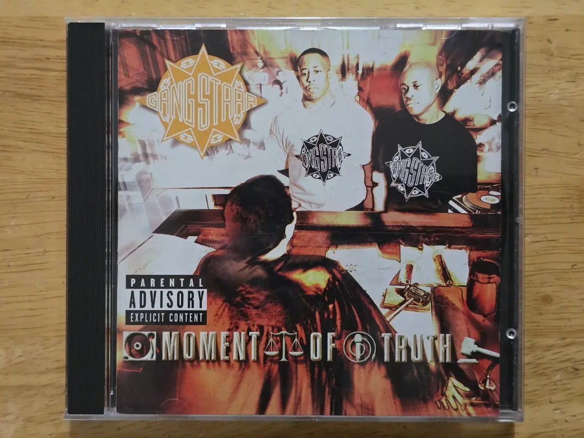 CD 음반 Gang Starr 갱 스타 - Moment Of Truth