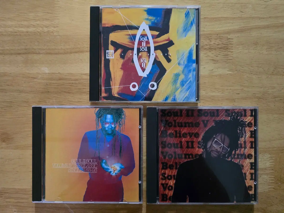 CD 음반 Soul II Soul 소울 투 소울 앨범 3장