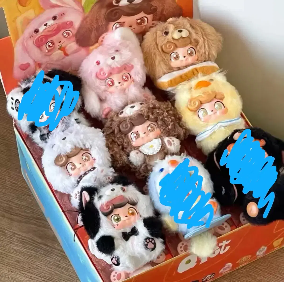 큐키드 펫 키링 인형