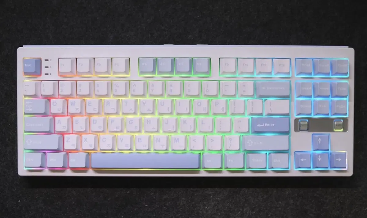 프리플로우 아콘 f1 pro tkl 에그스톤 축 키보드