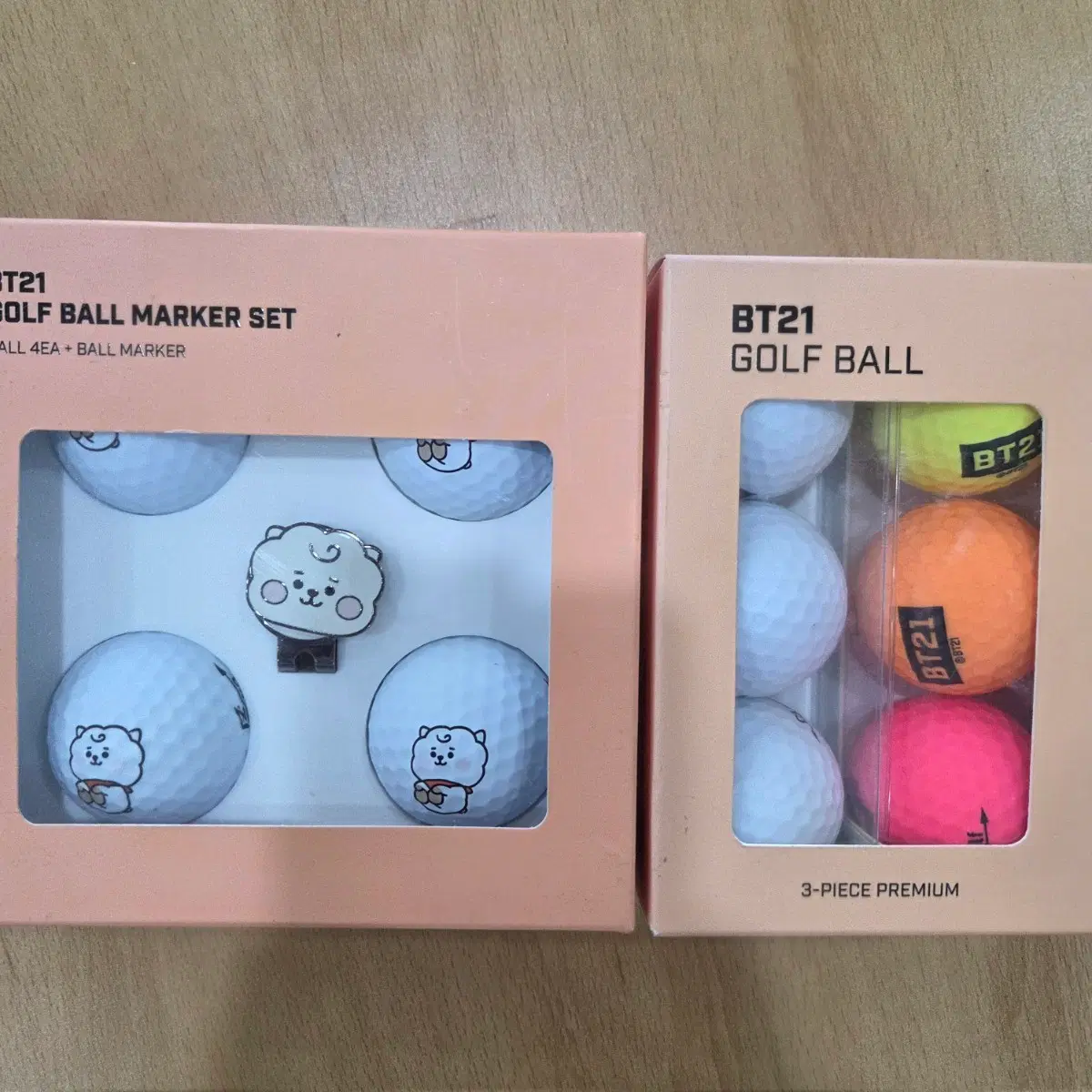BT21 골프공&볼마커 (RJ, 일괄)