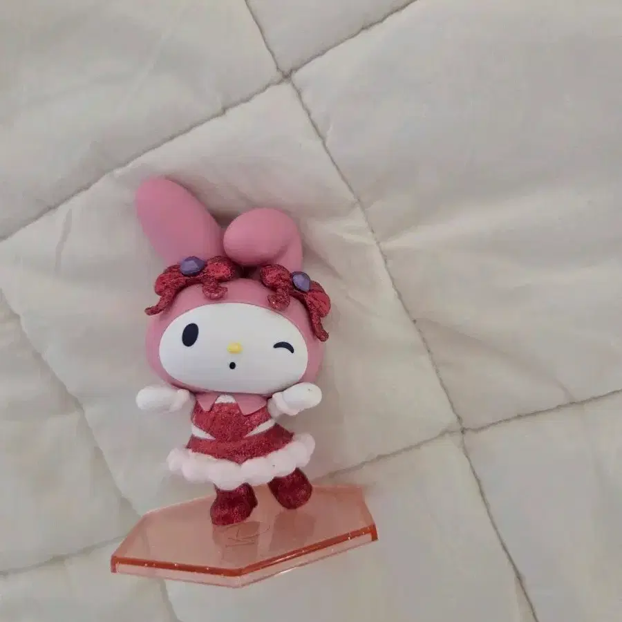 해피쿠지 해피복권 디스 피규어상 마이멜로디 산리오