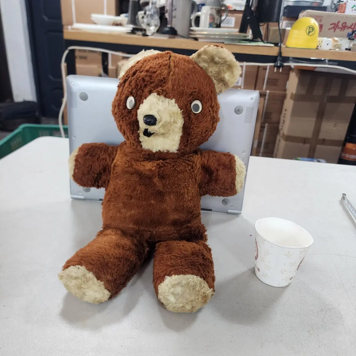 미국서온 옛날 빈티지 곰 앉은키30cm